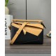 Replica Borsa classica bicolore Loewe Puzzle Edge piccola Nero/Marrone Imitazioni Replica Borsa classica bicolore Loewe Puzzle Edge piccola Nero/Marrone