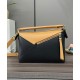 Replica Borsa classica bicolore Loewe Puzzle Edge piccola Nero/Marrone Imitazioni Replica Borsa classica bicolore Loewe Puzzle Edge piccola Nero/Marrone