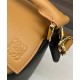 Replica Borsa classica bicolore Loewe Puzzle Edge piccola Nero/Marrone Imitazioni Replica Borsa classica bicolore Loewe Puzzle Edge piccola Nero/Marrone