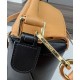 Replica Borsa classica bicolore Loewe Puzzle Edge piccola Nero/Marrone Imitazioni Replica Borsa classica bicolore Loewe Puzzle Edge piccola Nero/Marrone
