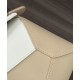 Replica Borsa classica bicolore Loewe Puzzle Edge piccola Bianco/beige Imitazioni Replica Borsa classica bicolore Loewe Puzzle Edge piccola Bianco/beige