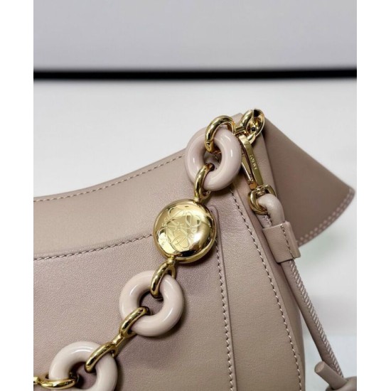 Replica Borsa a tracolla Loewe Ola media Albicocca Imitazioni Replica Borsa a tracolla Loewe Ola media Albicocca