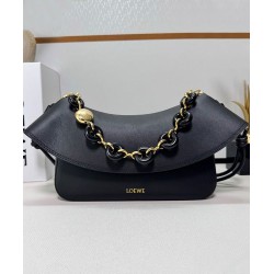 Borsa a tracolla Loewe Ola media Nero
