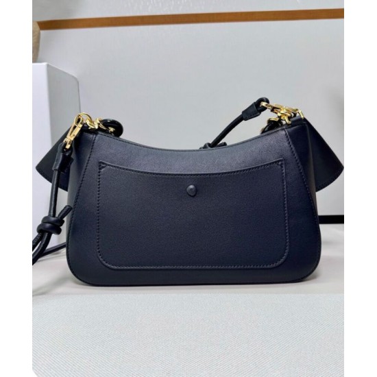 Replica Borsa a tracolla Loewe Ola media Nero Imitazioni Replica Borsa a tracolla Loewe Ola media Nero