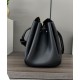 Replica Borsa Loewe Madrid media morbida pelle di vitello nero Imitazioni Replica Borsa Loewe Madrid media morbida pelle di vitello nero