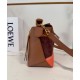 Replica Borsa Loewe piccola Puzzle Edge Landscape in pelle di vitello nappa Caffè Imitazioni Replica Borsa Loewe piccola Puzzle Edge Landscape in pelle di vitello nappa Caffè