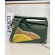 Replica Borsa Loewe piccola Puzzle Edge Landscape in pelle di vitello nappa Verde Imitazioni Replica Borsa Loewe piccola Puzzle Edge Landscape in pelle di vitello nappa Verde