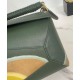 Replica Borsa Loewe piccola Puzzle Edge Landscape in pelle di vitello nappa Verde Imitazioni Replica Borsa Loewe piccola Puzzle Edge Landscape in pelle di vitello nappa Verde