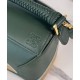 Replica Borsa Loewe piccola Puzzle Edge Landscape in pelle di vitello nappa Verde Imitazioni Replica Borsa Loewe piccola Puzzle Edge Landscape in pelle di vitello nappa Verde