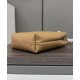 Replica Borse Loewe Pebble Pouch Albicocca