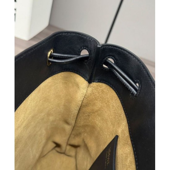 Replica Borse Loewe Pebble Pouch Nero Imitazioni Replica Borse Loewe Pebble Pouch Nero