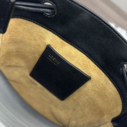Replica Borse Loewe Pebble Pouch Nero Imitazioni Replica Borse Loewe Pebble Pouch Nero