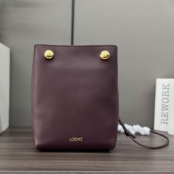 Replica Borse Loewe Pebble Pouch Malva