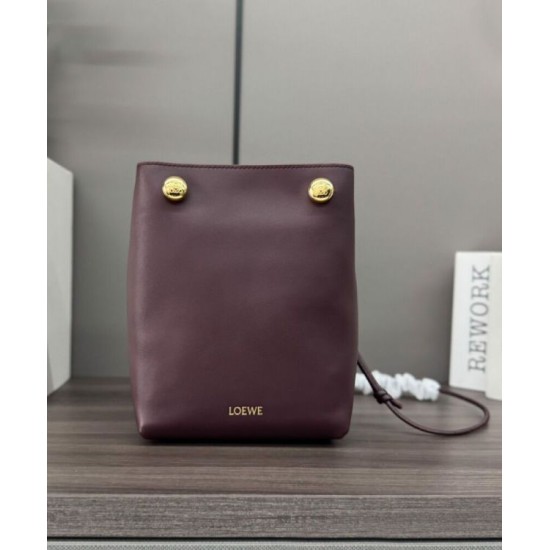 Replica Borse Loewe Pebble Pouch Malva Imitazioni Replica Borse Loewe Pebble Pouch Malva