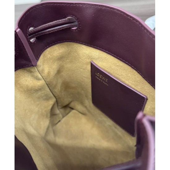 Replica Borse Loewe Pebble Pouch Malva Imitazioni Replica Borse Loewe Pebble Pouch Malva