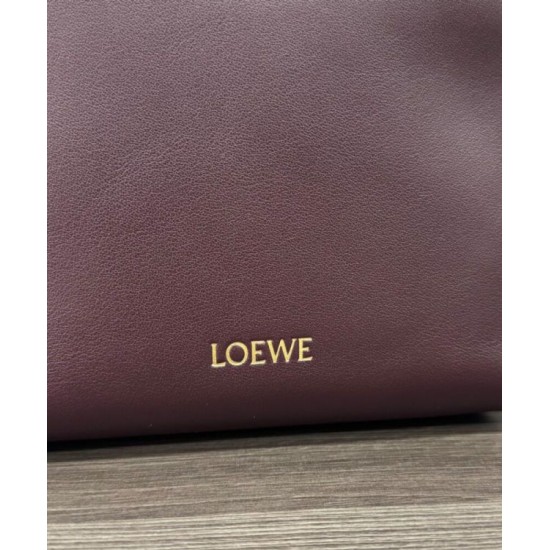 Replica Borse Loewe Pebble Pouch Malva Imitazioni Replica Borse Loewe Pebble Pouch Malva