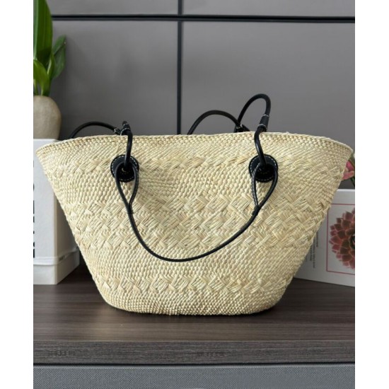 Replica Borsa a cestino Loewe Large Anagram nera Imitazioni Replica Borsa a cestino Loewe Large Anagram nera