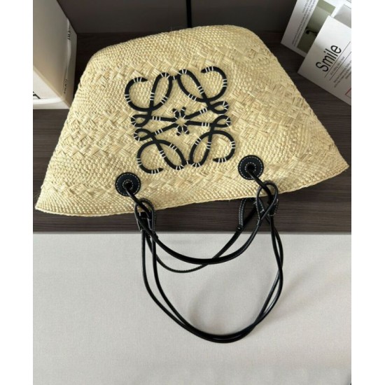 Replica Borsa a cestino Loewe Large Anagram nera Imitazioni Replica Borsa a cestino Loewe Large Anagram nera