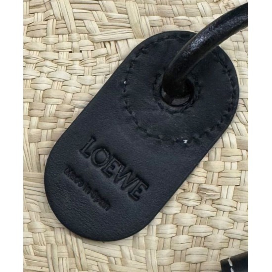Replica Borsa a cestino Loewe Large Anagram nera Imitazioni Replica Borsa a cestino Loewe Large Anagram nera