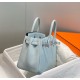 Replica Borse Hermes Birkin 25cm/30cm azzurro Clemence hardware argento Imitazioni Replica Borse Hermes Birkin 25cm/30cm azzurro Clemence hardware argento