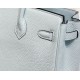Replica Borse Hermes Birkin 25cm/30cm azzurro Clemence hardware argento Imitazioni Replica Borse Hermes Birkin 25cm/30cm azzurro Clemence hardware argento