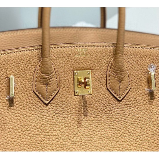 Replica Borse Hermes Birkin 25cm/30cm Camel Clemence hardware dorato Imitazioni Replica Borse Hermes Birkin 25cm/30cm Camel Clemence hardware dorato