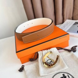 Replica Cintura reversibile Hermes Luck 38 mm con fibbia oro Epsom Imitazioni Replica Cintura reversibile Hermes Luck 38 mm con fibbia oro Epsom