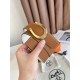 Replica Cintura reversibile Hermes Luck 38 mm con fibbia oro Epsom