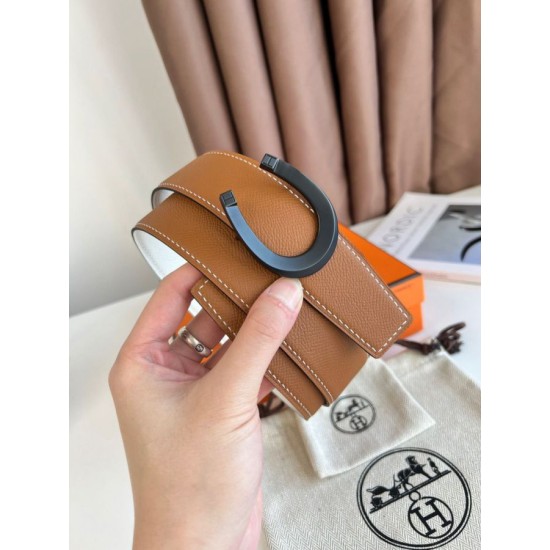 Replica Pari Cintura reversibile Hermes Luck 38 mm con fibbia nera Epsom Imitazioni Replica Pari Cintura reversibile Hermes Luck 38 mm con fibbia nera Epsom