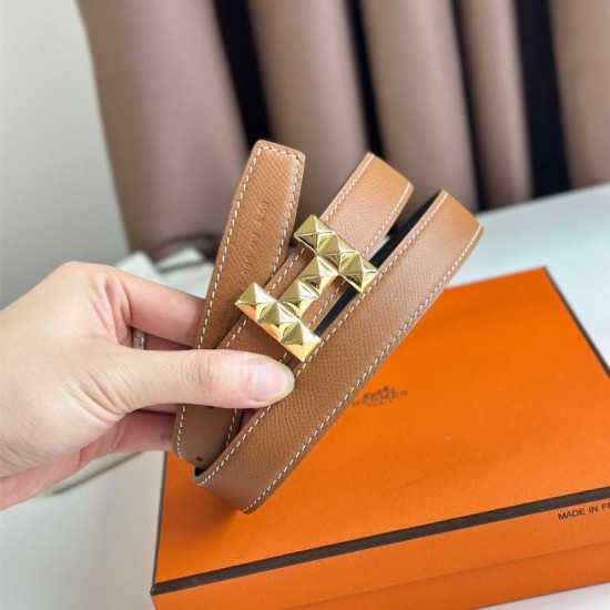 Replica Alta gamma Cintura reversibile Hermes H Medor 24MM Epsom Marrone Imitazioni Replica Alta gamma Cintura reversibile Hermes H Medor 24MM Epsom Marrone