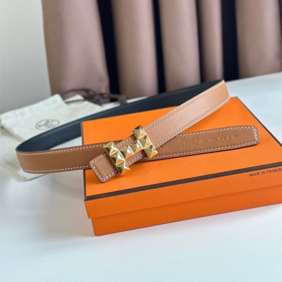 Replica Alta gamma Cintura reversibile Hermes H Medor 24MM Epsom Marrone Imitazioni Replica Alta gamma Cintura reversibile Hermes H Medor 24MM Epsom Marrone