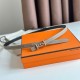 Replica Cintura reversibile Hermes Ancre 13MM donna Epsom Grigio