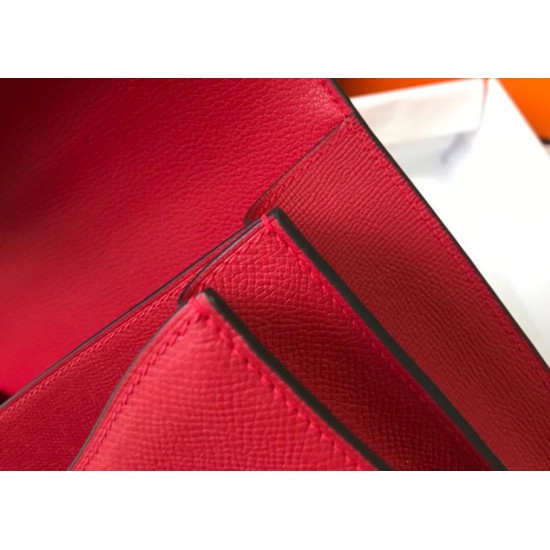 Replica Borsa Hermes Constance MM 24cm Rossa Epsom Imitazioni Replica Borsa Hermes Constance MM 24cm Rossa Epsom