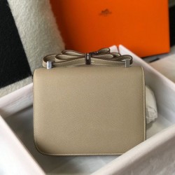 Replica Borsa Hermes Constance MM 24cm Grigio Epsom Imitazioni Replica Borsa Hermes Constance MM 24cm Grigio Epsom