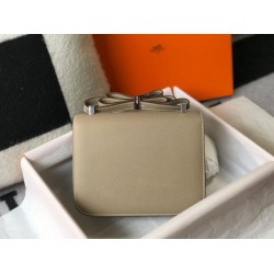 Borsa Hermes Constance MM 24cm Grigio Epsom Borsa Hermes Constance MM 24cm Grigio Epsom