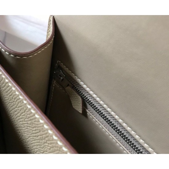 Replica Borsa Hermes Constance MM 24cm Grigio Epsom Imitazioni Replica Borsa Hermes Constance MM 24cm Grigio Epsom