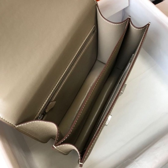 Replica Borsa Hermes Constance MM 24cm Grigio Epsom Imitazioni Replica Borsa Hermes Constance MM 24cm Grigio Epsom