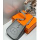 Replica Borse Hermes Evelyne III TPM grigio Clemence Imitazioni Replica Borse Hermes Evelyne III TPM grigio Clemence