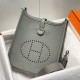 Replica Borse Hermes Evelyne III TPM grigio Clemence Imitazioni Replica Borse Hermes Evelyne III TPM grigio Clemence