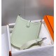 Replica Borse Hermes Evelyne III TPM verde Clemence Imitazioni Replica Borse Hermes Evelyne III TPM verde Clemence