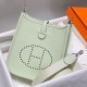 Replica Borse Hermes Evelyne III TPM verde Clemence Imitazioni Replica Borse Hermes Evelyne III TPM verde Clemence
