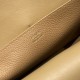 Replica Borsa Hermes Halzan 25 cammello scuro clemence