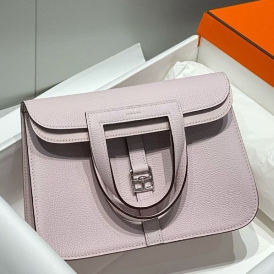 Replica Borsa Hermes Halzan 25 viola chiaro clemence Imitazioni Replica Borsa Hermes Halzan 25 viola chiaro clemence