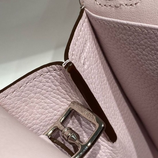 Replica Borsa Hermes Halzan 25 viola chiaro clemence Imitazioni Replica Borsa Hermes Halzan 25 viola chiaro clemence