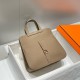 Replica Borse Hermes Halzan 25 marrone grigiastro clemence Imitazioni Replica Borse Hermes Halzan 25 marrone grigiastro clemence