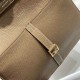 Replica Borse Hermes Halzan 25 marrone grigiastro clemence Imitazioni Replica Borse Hermes Halzan 25 marrone grigiastro clemence