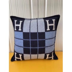 Cuscino Hermes Avalon III piccolo Blu Cuscino Hermes Avalon III piccolo Blu