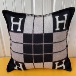 Replica Dettagli perfetti Cuscino Hermes Avalon III piccolo nero