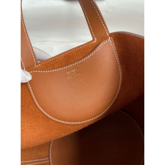Replica Borse Firmate Hermes In The Loop 18 fatta a mano Clemence marrone Imitazioni Replica Borse Firmate Hermes In The Loop 18 fatta a mano Clemence marrone