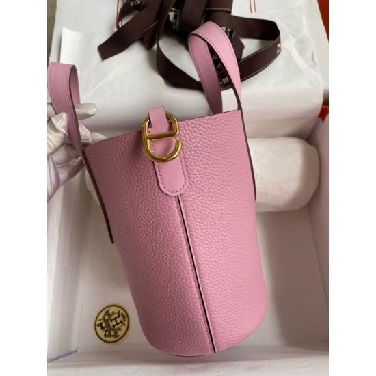 Replica Borsa Hermes In The Loop 18 fatta a mano Clemence Rosa Imitazioni Replica Borsa Hermes In The Loop 18 fatta a mano Clemence Rosa